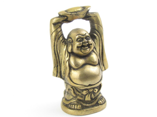 Budai z mosazi s miskou 10 cm
