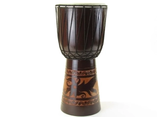 Buben vyřezávaný dřevěný 50 cm
