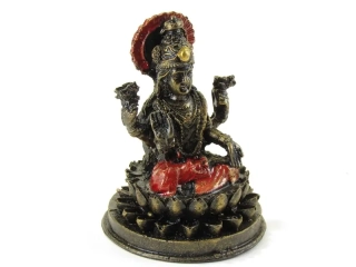 Lakšmí z pryskyřice 10 cm červená