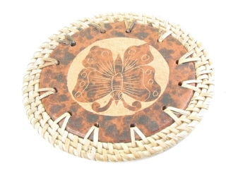 Keramický tácek s motýlem