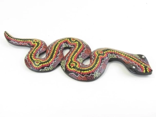 Had dřevěný malovaný 30 cm