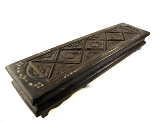 Krabička dřevěná vyřezávaná z Indonésie 50 cm