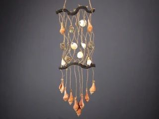 Závěsná dekorace z mušlí – 80 cm